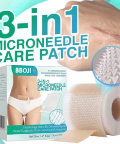 BBOJI® 3-le-1 Microneedle Dzadzraɖo ƒe Patch