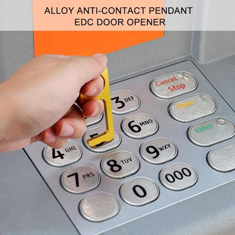 EDC messingist antimikroobne ukseavaja ja pliiats - Image 2