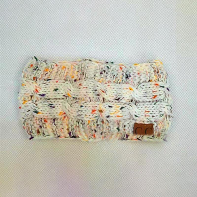 Värviline silmkoeline heegeldatud Twist peapael - Image 2