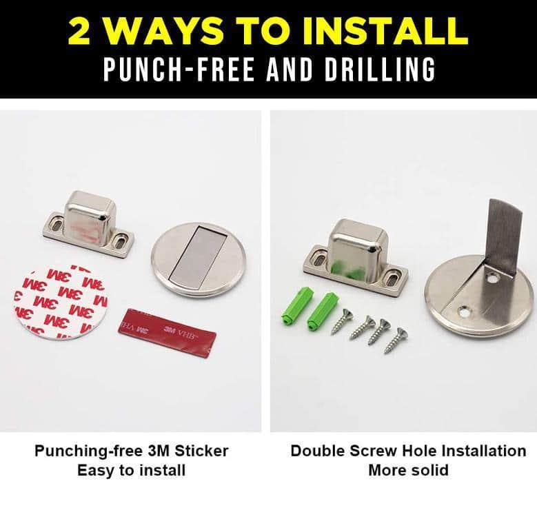 Tsingisulamist nähtamatu magnetiline uksekork - Image 3