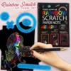 Rainbow Scratch Art paberikomplekt