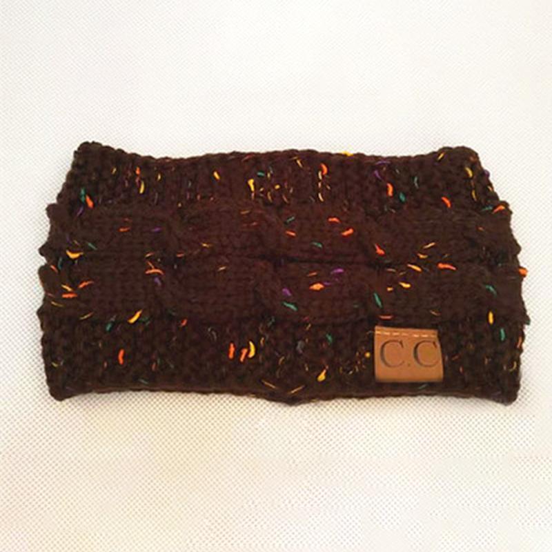 Värviline silmkoeline heegeldatud Twist peapael - Image 4