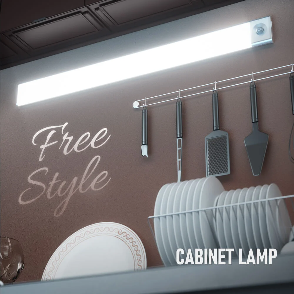 Taaslaetavad liikumisanduriga kapivalgustid